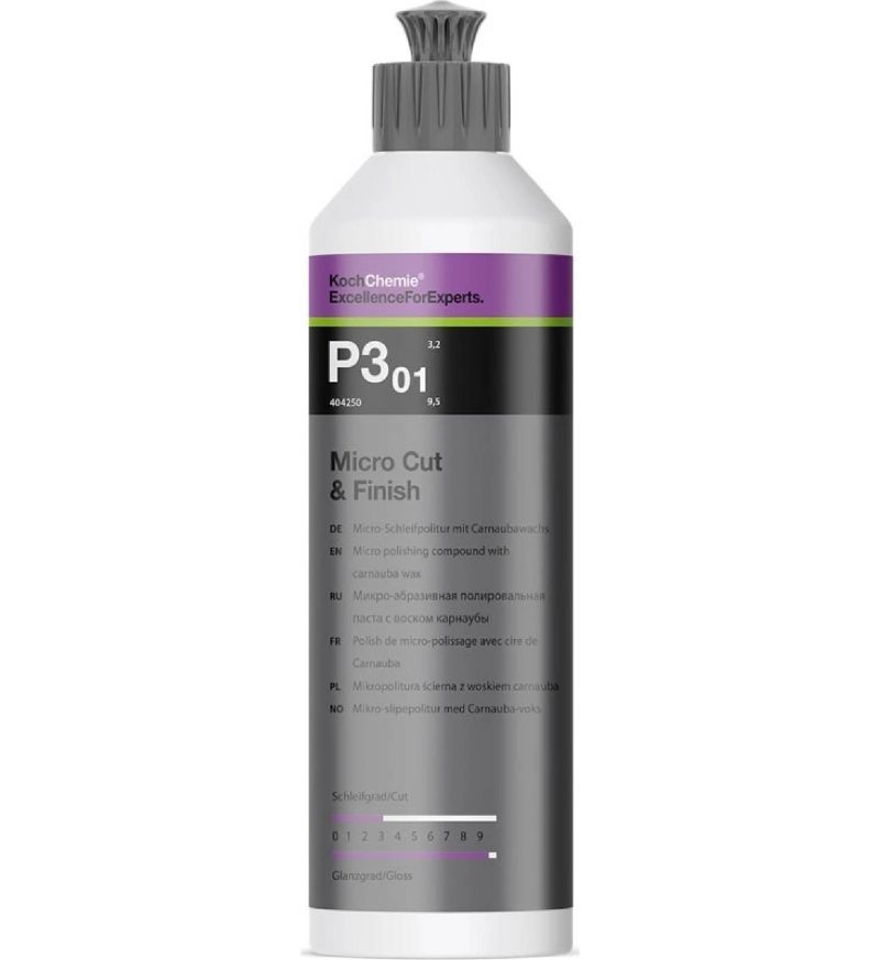 Koch Chemie Micro Cut & Finish P3.01 – antihologramová pasta 250ml
