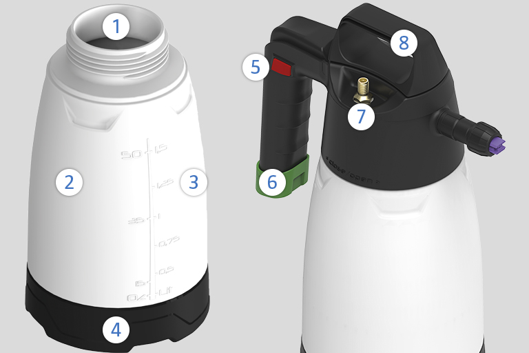 iK Foam Pro 2+ - Ručný napeňovač – Obrázok 2